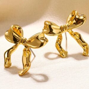 Bow-tie earring